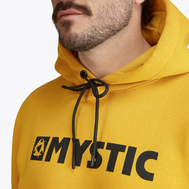 Mystic Brand Hoodie | Senfgelb