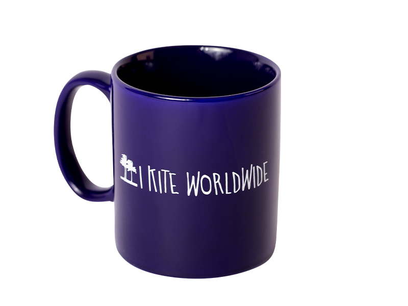 Kaffebecher | KiteWorldWide Logo